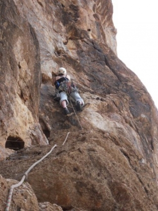 A challenging climb